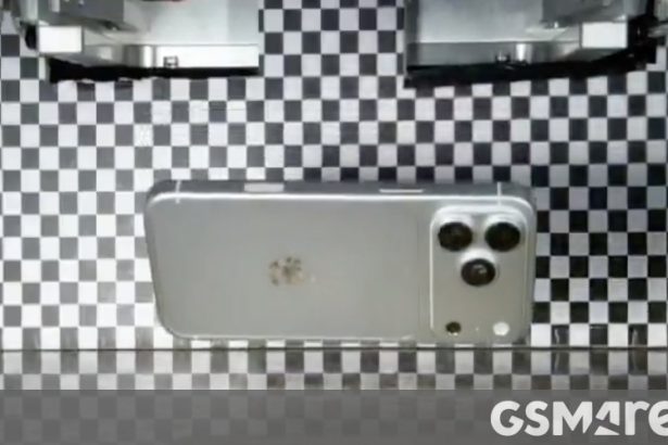 iPhone 18 Pro emerges in leaked drop test
