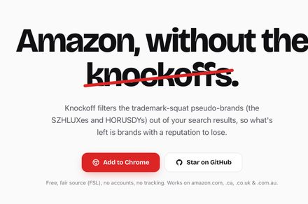 Amazon is full of unfamiliar brands. This Chrome extension lets you ignore them.