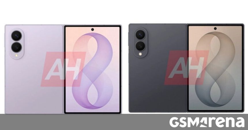 Samsung Galaxy Z Fold8, Fold8 Ultra, Flip8, Watch9, and Watch Ultra2 renders leak