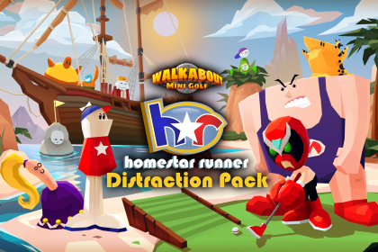 Homestar Runner Takes Over Walkabout Mini Golf Today In New Distraction Pack Add-On