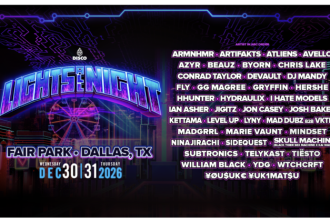 Lights All Night 2026 Lineup: Tiësto, Chris Lake, Subtronics & More