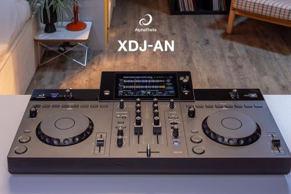 AlphaTheta Introduces the New 2-Channel All-In-One System, XDJ-AN
