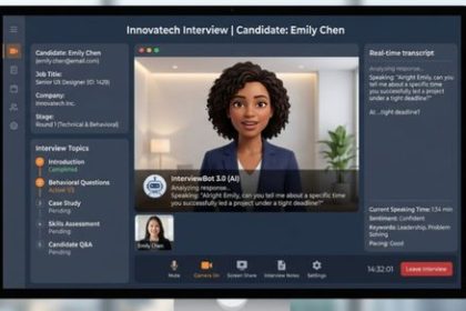 The face on an AI interviewer may matter as much as the decision it makes
