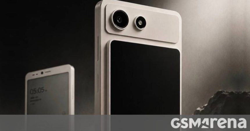 Hisense unveils an Android 16 phone with an e-ink display and a detachable LCD, the Hisense A10