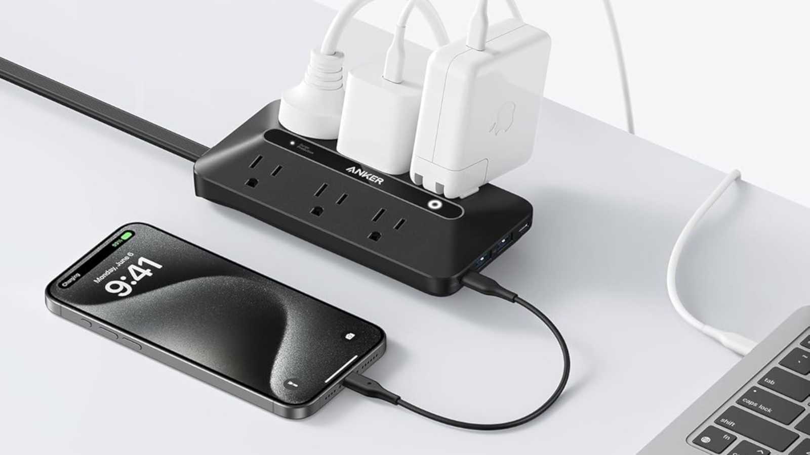 Anker’s 10-in-1 power strip with USB ports hits its lowest price: $20