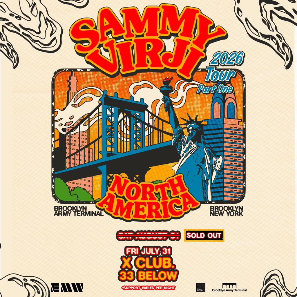 Sammy Virji Brooklyn Army Terminal Takeover Night Two Sells Out with Limited Friday Tickets Remaining