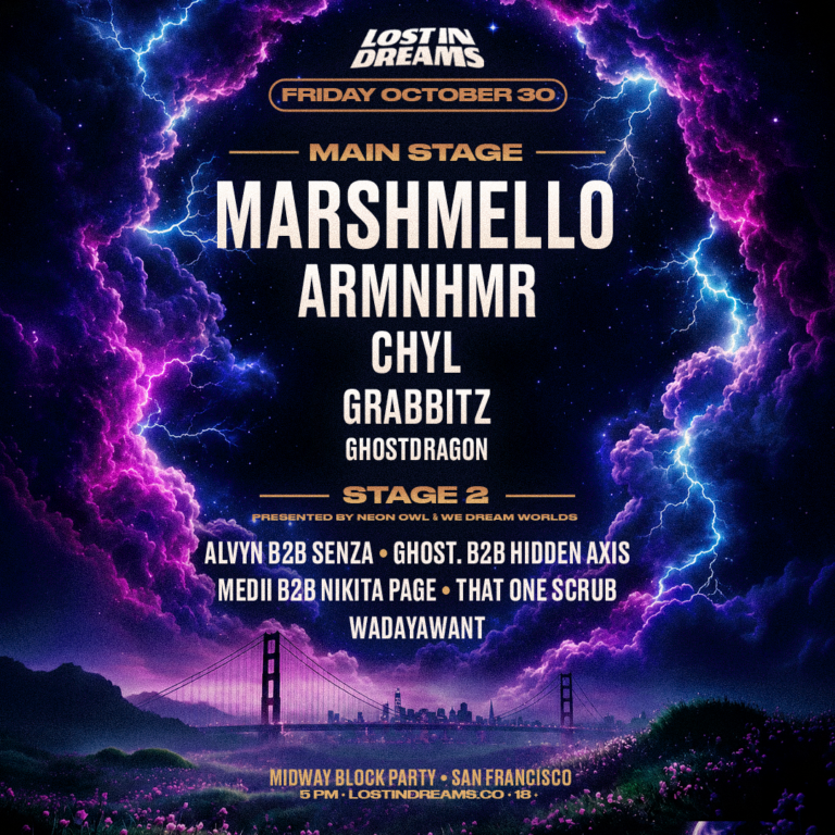 Marshmello Announces Bay Area Halloween Block Party