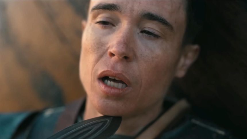 Elliot Page’s The Odyssey Role Explained (Because He’s Not Achilles)