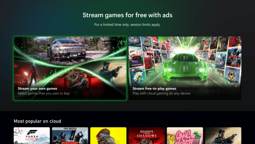 XBOX Starts Testing Ad-Supported Game Streaming In The Xbox Insiders Program