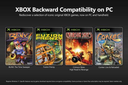 Microsoft Launches XBOX Backward Compatibilty On PC, Bringing Back BLiNX: The Time Sweeper, Conker, And More