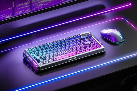 A metallic Hall effect keyboard and a 59g mouse are Lenovo’s latest upgrades for snazzy gaming setups