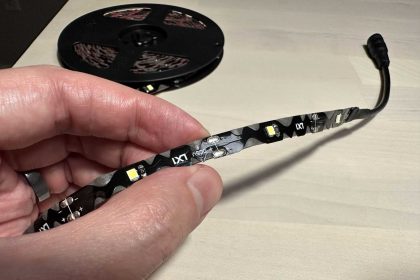I slapped this $22 LED strip on the back of my TV. My eyes thank me daily