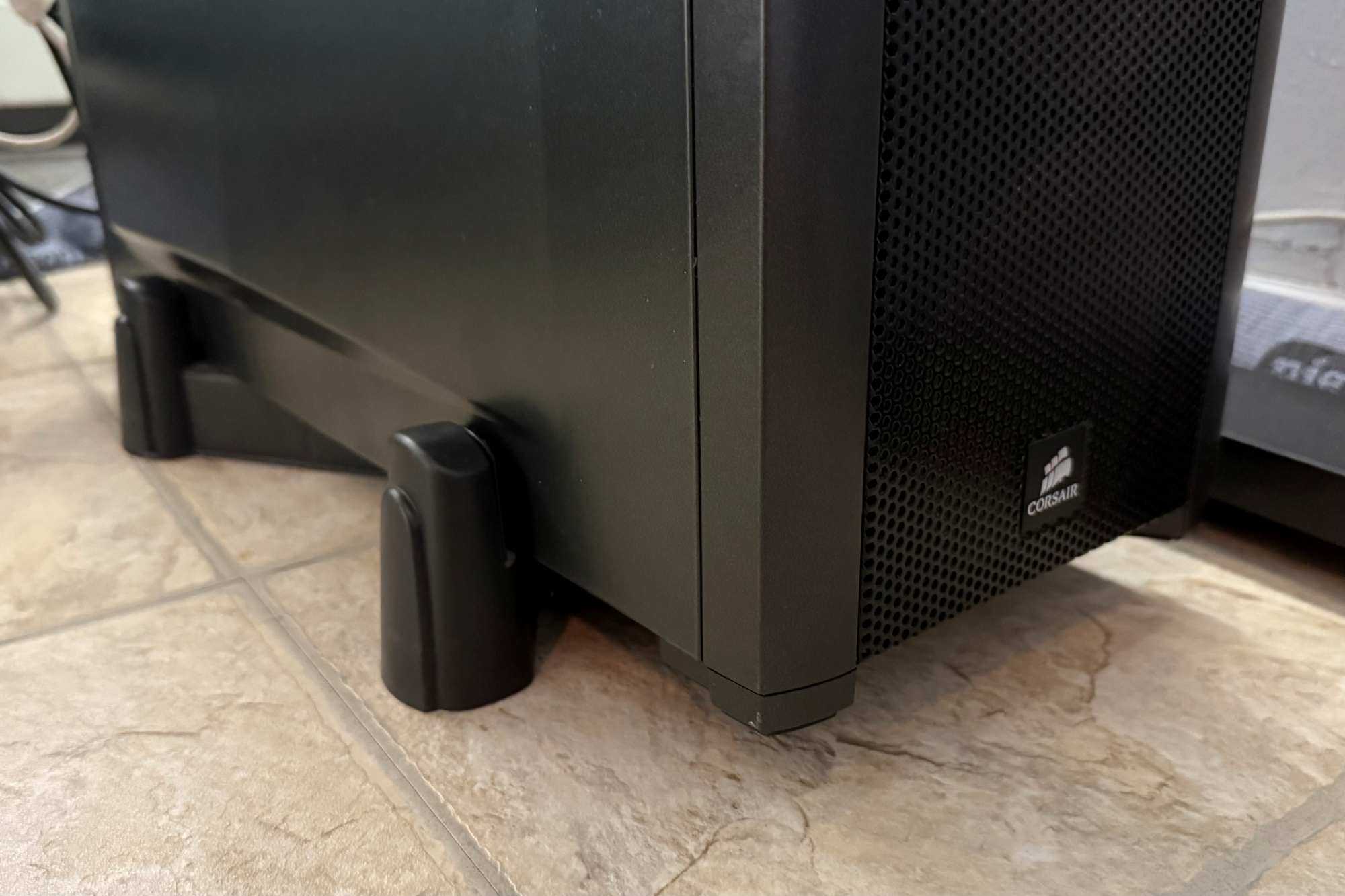 I put my PC on the floor, but not without this $17 stand