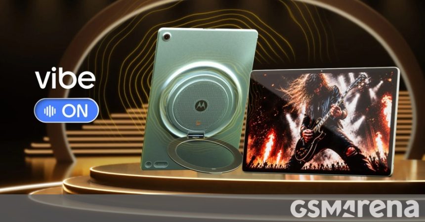 Motorola Moto Pad 70 Groove arrives with a 12.1″ display, a 9-unit JBL Pro Speaker System, and a 10,200 mAh battery