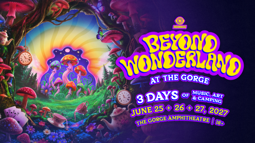 Beyond Wonderland at The Gorge Returns June 26–27, 2027