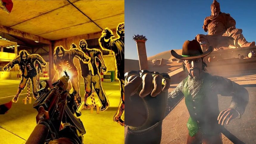 Gun Club VR & Dragon Fist: VR Kung Fu Are Quest's Horizon+ Monthly Games For July