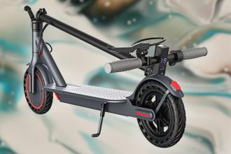 Get a 48V 500W Adult Electric Scooter with 22-Mile Range and a Top Speed of 22mph for $155