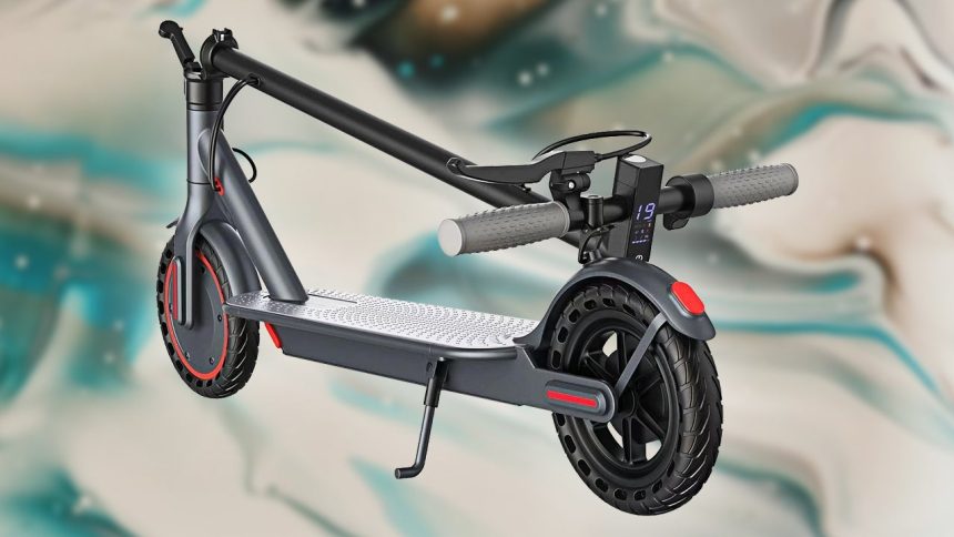 Get a 48V 500W Adult Electric Scooter with 22-Mile Range and a Top Speed of 22mph for $155