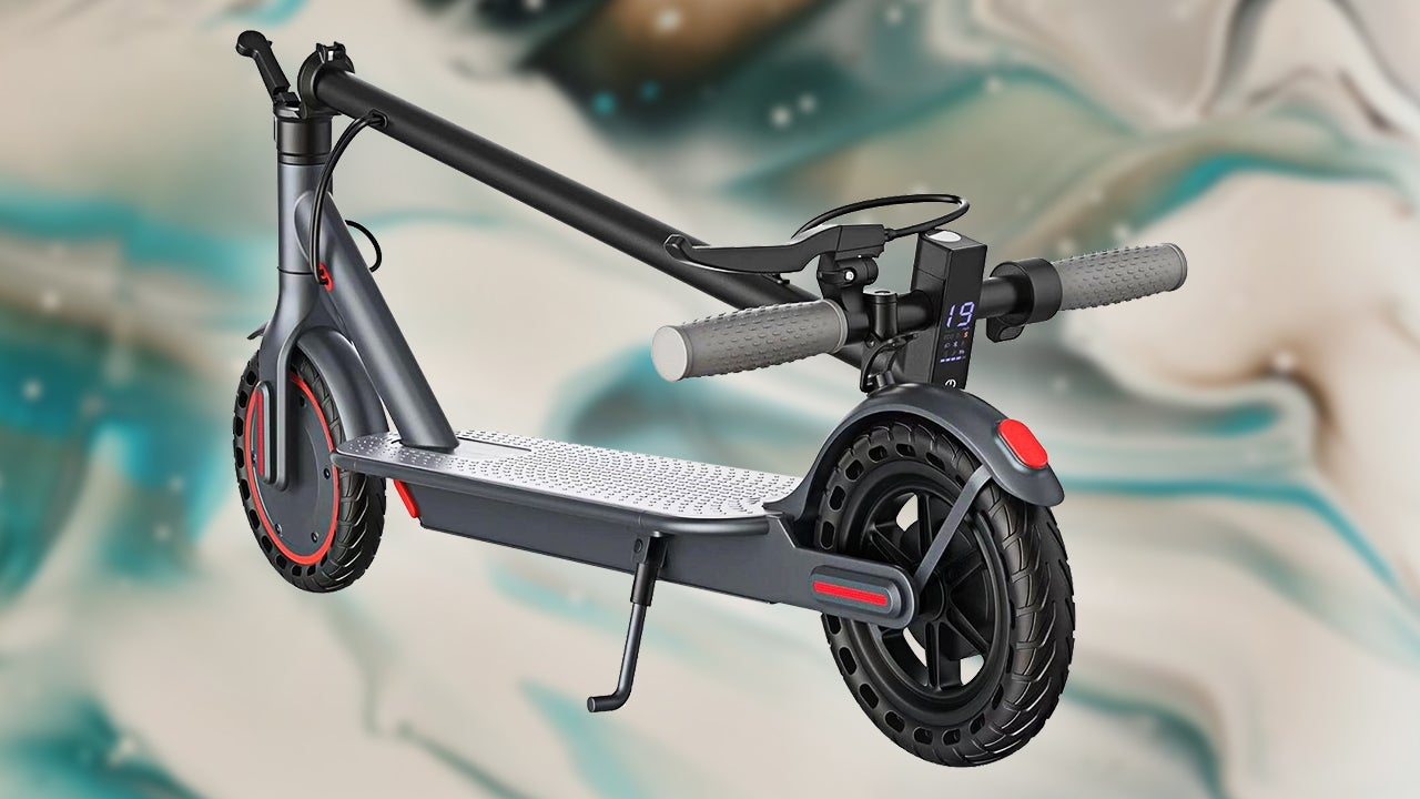 Get a 48V 500W Adult Electric Scooter with 22-Mile Range and a Top Speed of 22mph for $155