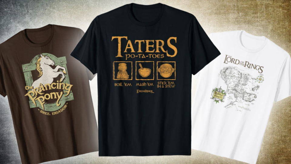 Amazon Is Having a Lord of the Rings T-Shirt Sale This Weekend