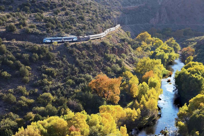 This 4-hour Arizona Train Ride Showcases Red Rock Canyons and Historic Ruins