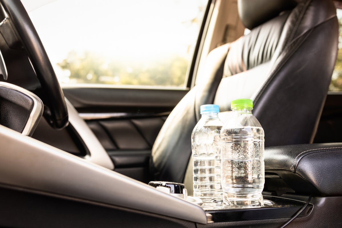Why you shouldn’t leave bottled water in a hot car