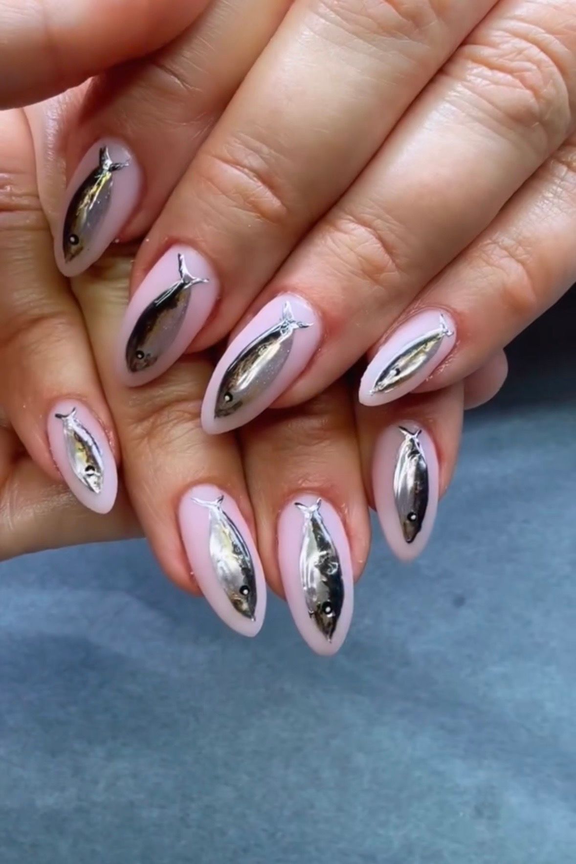 The Sardine Manicure is Summer 2026’s Unexpected Nail Art Trend