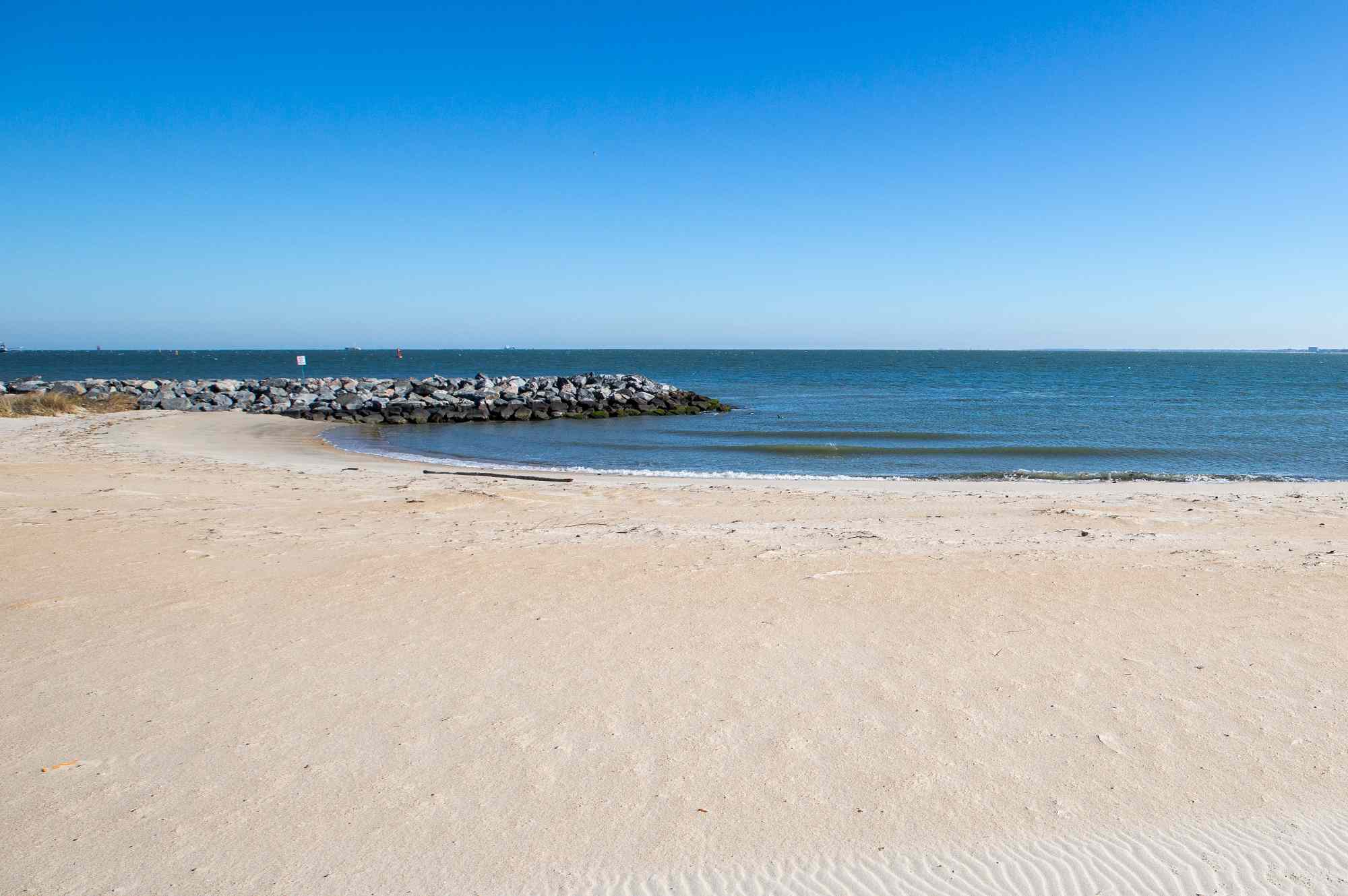 This Under-the-radar Beach in Virginia Has Golden Sands, Stunning Sunrises, and a Scenic Seawall Trail