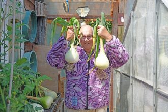 Viral gardening granddad Gerald Stratford reveals the easy vegetables even kids can grow