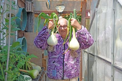 Viral gardening granddad Gerald Stratford reveals the easy vegetables even kids can grow