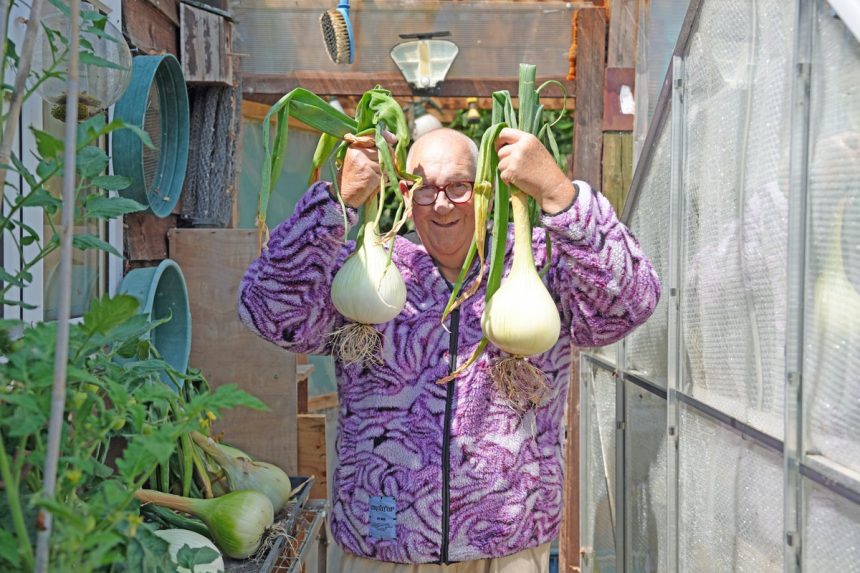 Viral gardening granddad Gerald Stratford reveals the easy vegetables even kids can grow