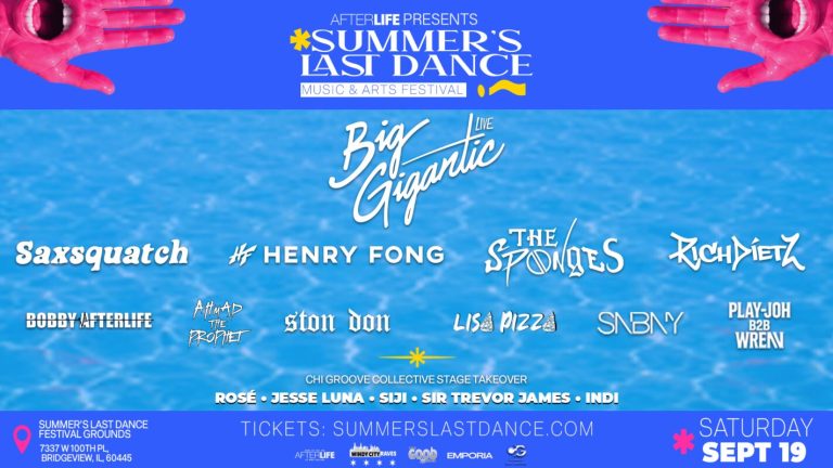 Summer’s Last Dance Unveils 2026 Edition Led By Big Gigantic, Henry Fong, And Saxsquatch