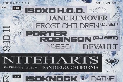 Niteharts Reveals Powerful 2026 Lineup for Festival’s Return