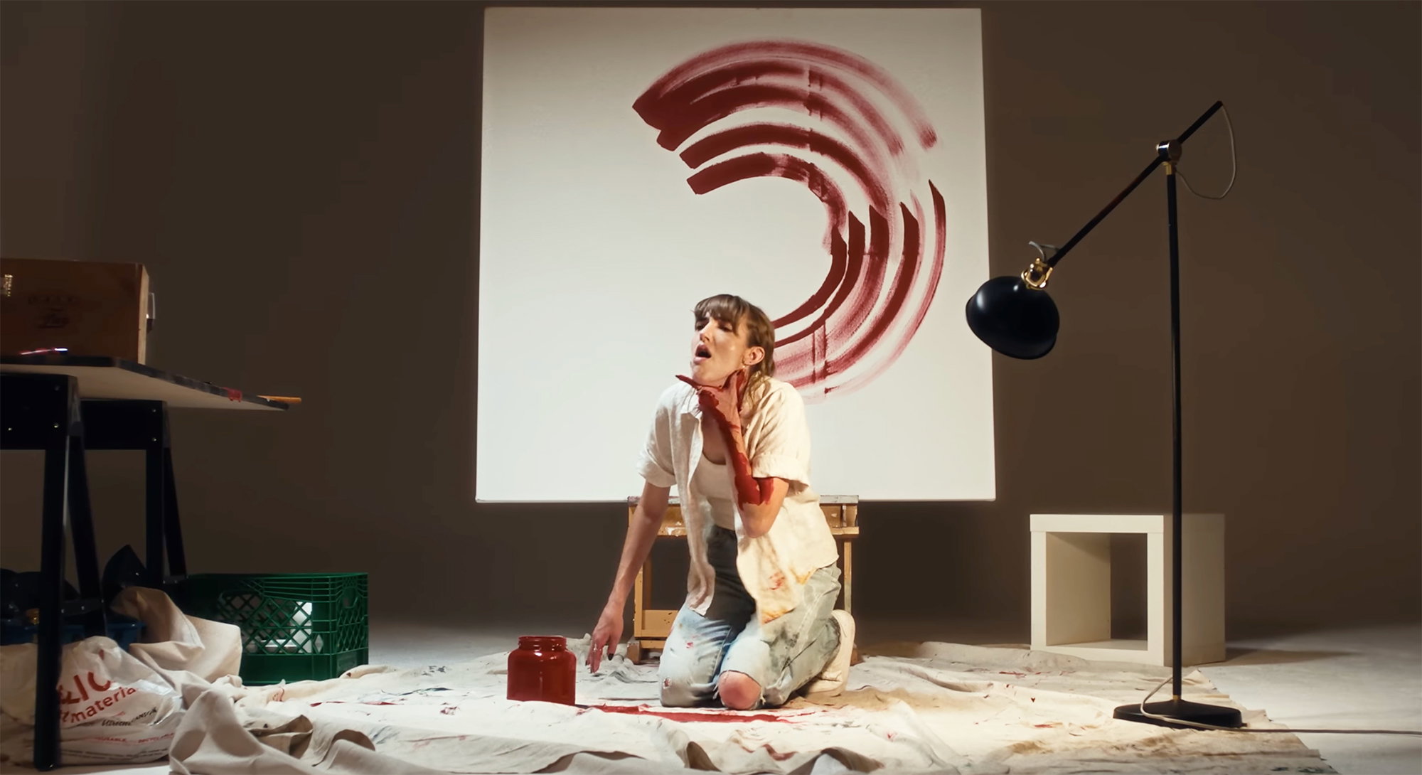 Watch: Supernatural Horror Short ‘Death Red’ Featuring Haunted Paint