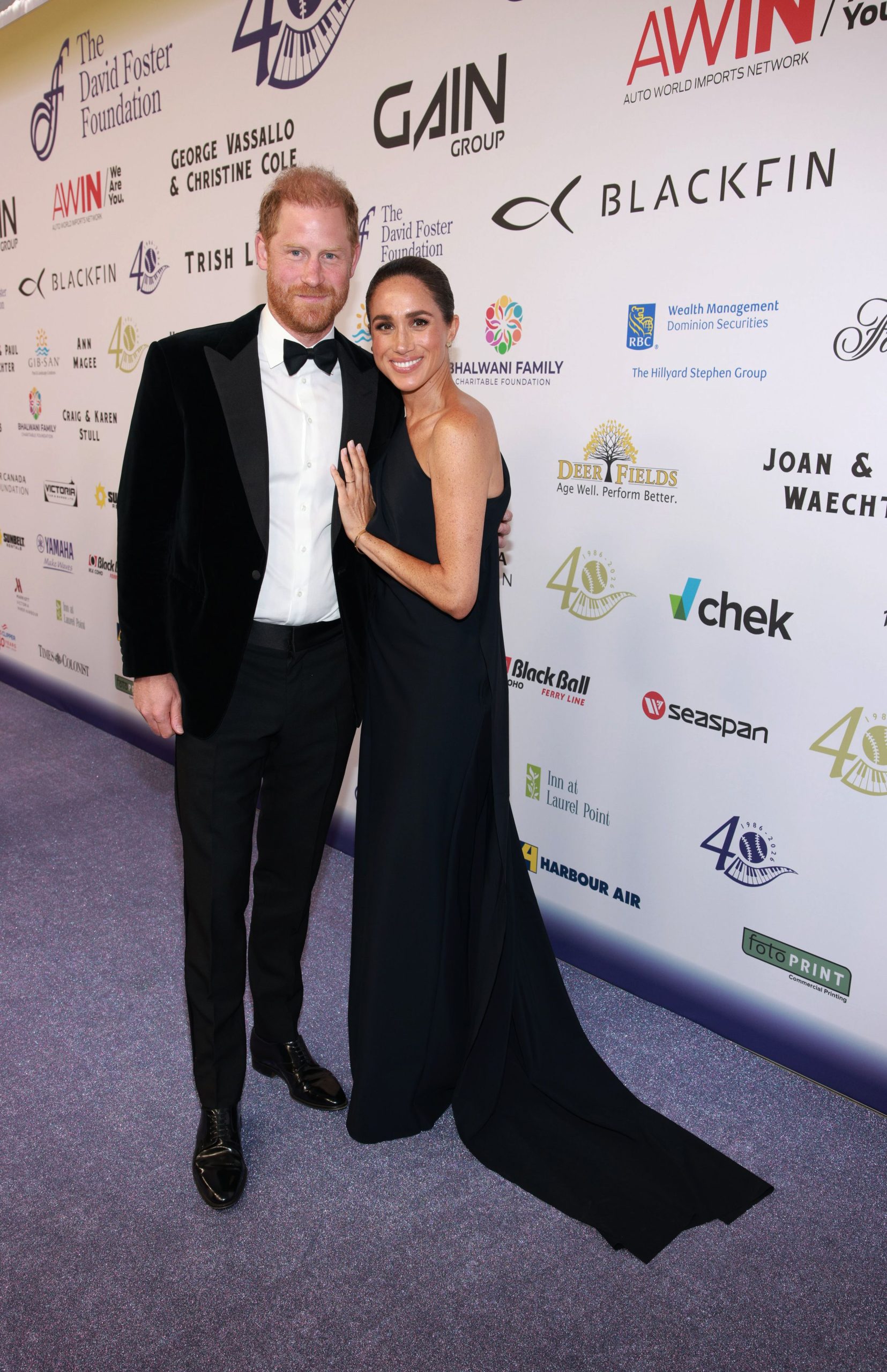 Meghan Markle Wears Princess Diana’s Earrings for a Red Carpet Date Night With Prince Harry