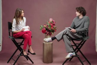 Kaia Gerber and Homer Gere Talk Secret Meme Accounts, Overhead Lighting, and Clowns in the Latest ‘Off the Cuff’
