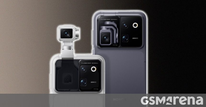Honor launches Robot Phone in China with 200MP titanium gimbal camera