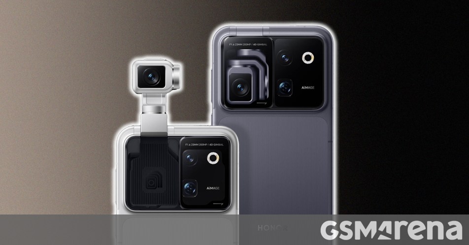Honor launches Robot Phone in China with 200MP titanium gimbal camera
