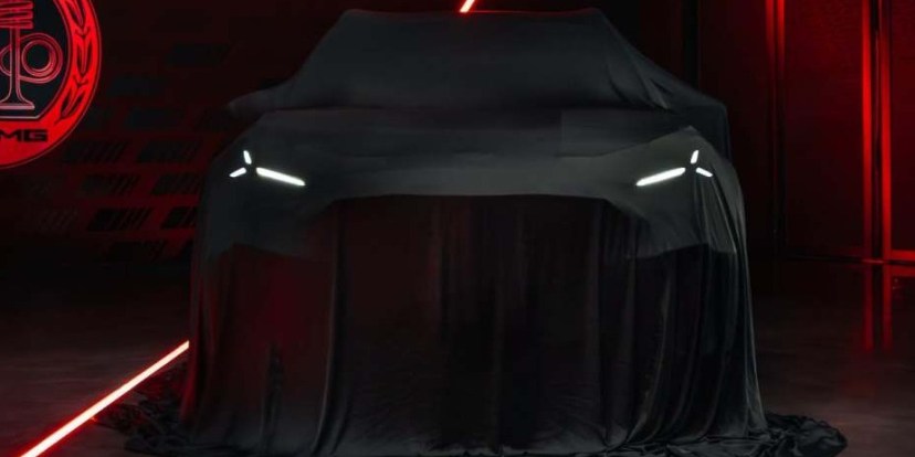 Mercedes teases the upcoming AMG electric SUV