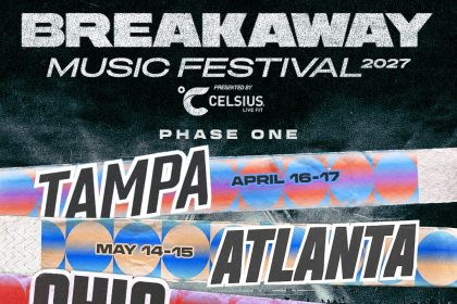 Breakaway Festival Announces First 4 Cities for 2027 Tour