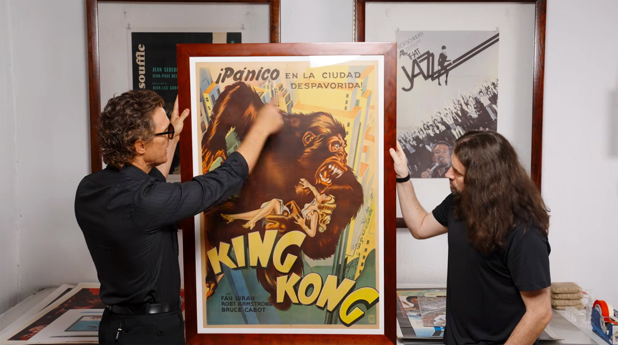 Watch: ‘Amziah King’s’ McConaughey & Patterson Talk Movie Posters