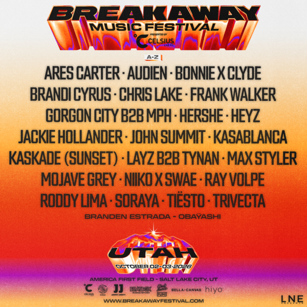 Breakaway Utah debuts in Salt Lake City with John Summit, Chris Lake, Kaskade, and Gorgon City b2b MPH