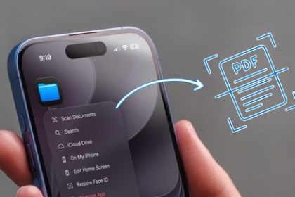 You don’t need a document scanning app. Your iPhone has you covered