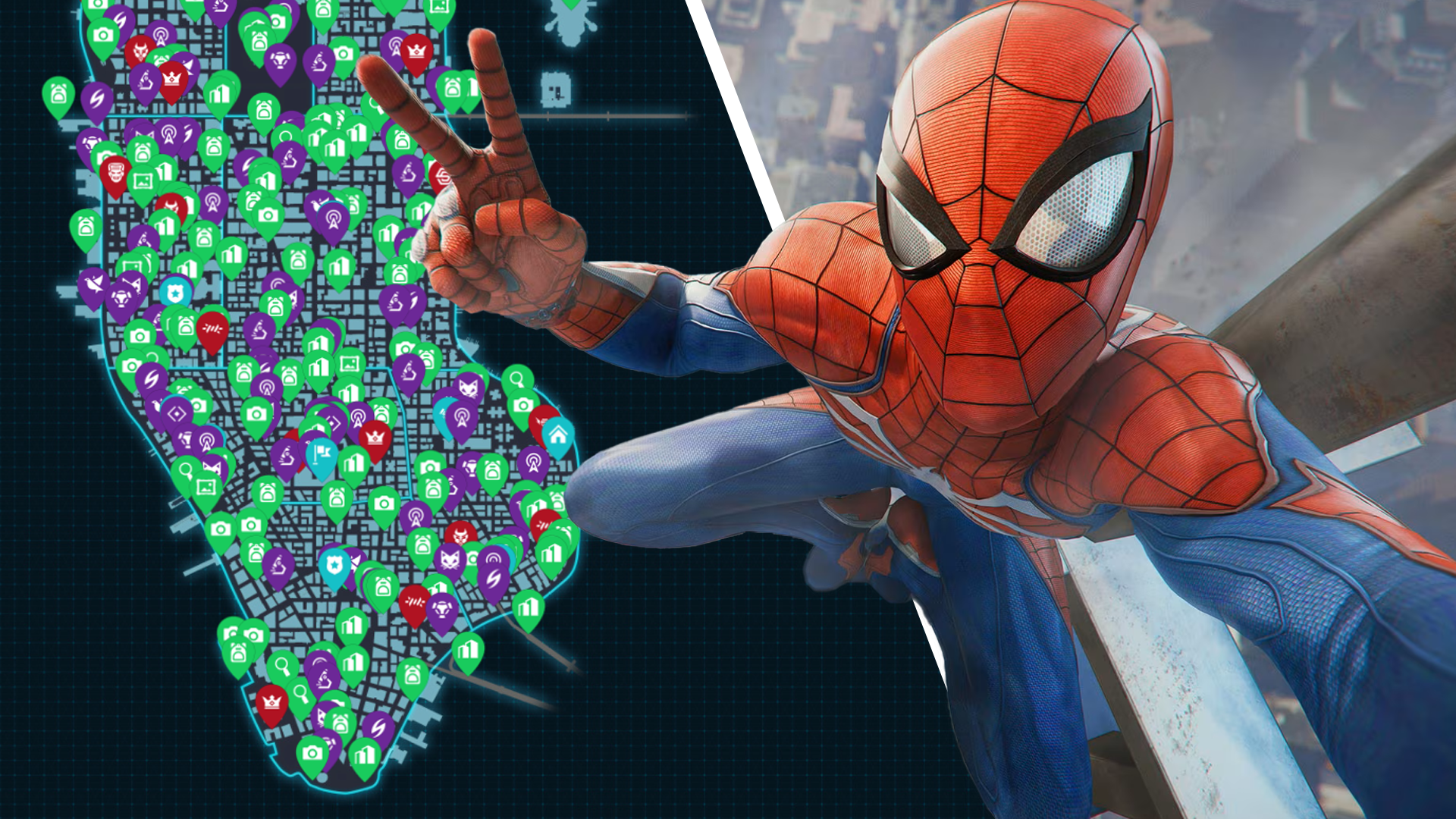 100% Marvel’s Spider-Man Games with One Month of Free IGN Guides Checklists