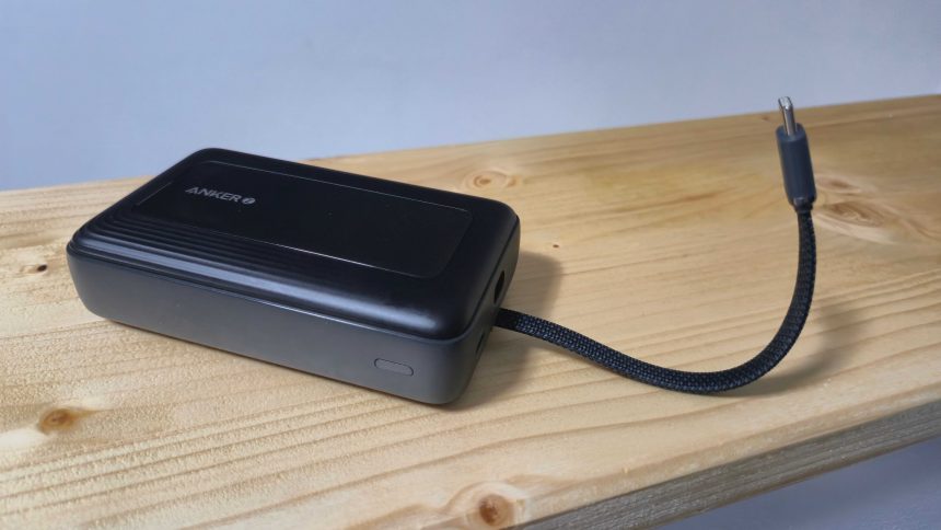 Anker’s 20,000mAh power bank with built-in cable is now $38 at Amazon