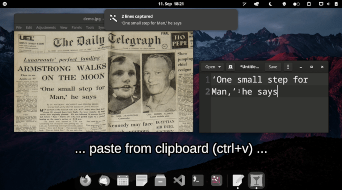 This free app lets you grab text from anywhere on your screen