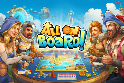 Tabletop Party Game All On Board Adding A Free New Game This Week