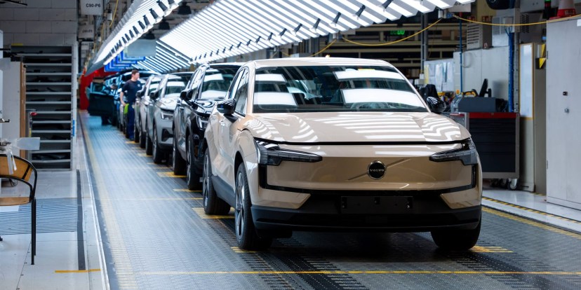 Volvo’s production lines are gearing up to build China’s luxury fleet