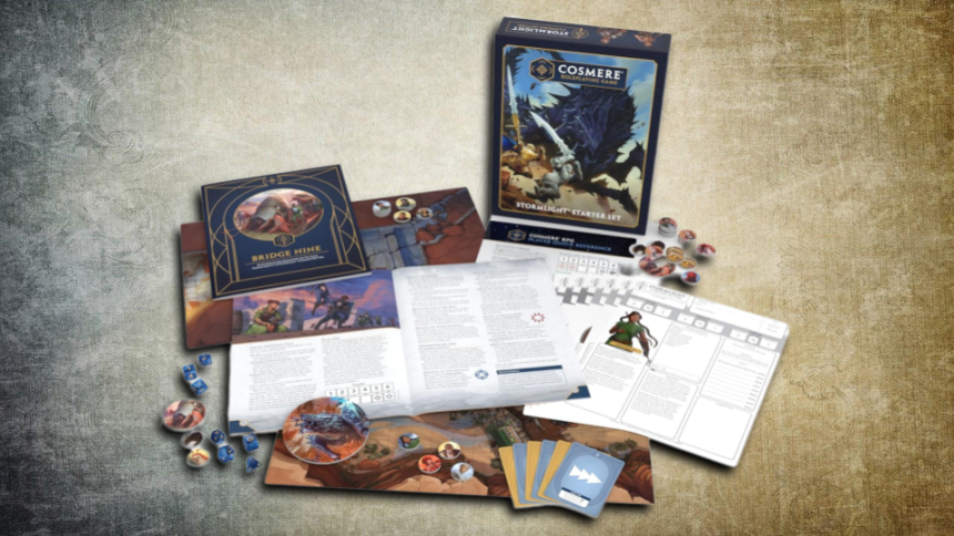 Brandon Sanderson’s Cosmere RPG Starter Set Is Now Being Sold at Target Retail Stores