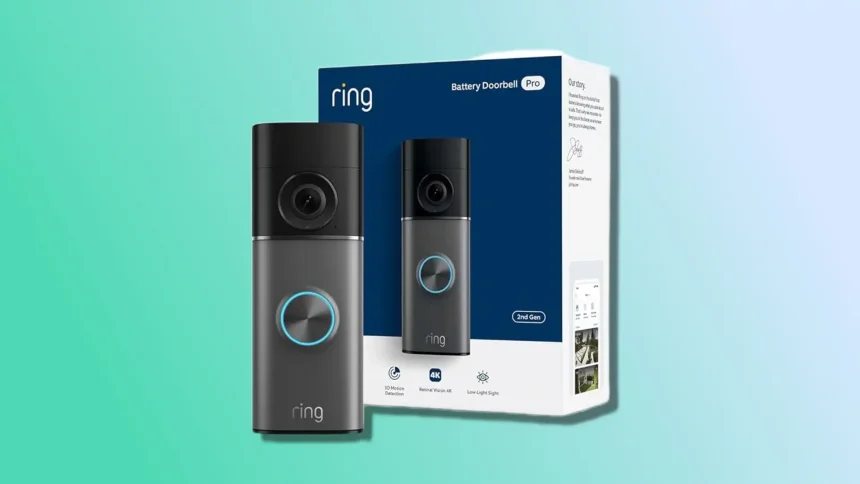 Ring’s new 4K doorbell is $70 off for the first time